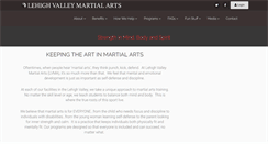 Desktop Screenshot of lvmartialarts.com